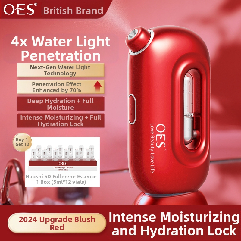 Устройство за кислородна инфузия на лицето — автоматичен ръчен пръскал за хидратация, пластмасов корпус, възможност за персонализация, за домашна употреба