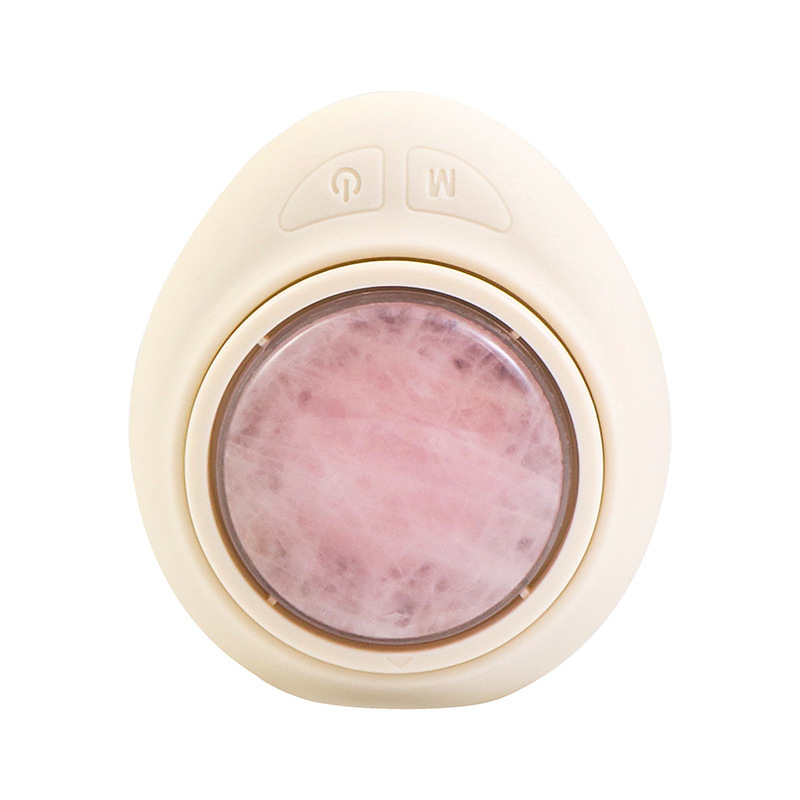 Kosmētikas instruments — Jade sejas masieris, Pārvietojams, Mājas lietošanai, IPX6 ūdensdrošība, 800–1000mAh iebūvētā baterija, balināšana, mitrināšana, ādas atjaunošana, krāsains apgaismojums