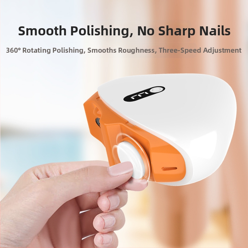 Wochuan Полировач за нокти – пластмасов електрически файл за нокти, модел Nail polisher, тегло 300 g, включена: машина, ръководство, кабел за данни