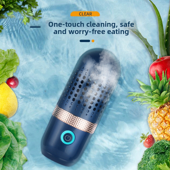 TY-77 Безжично устройство за почистване на плодове и зеленчуци с микрокомпютърно управление, капацитет до 4 л, напрежение 5V, мощност 8W