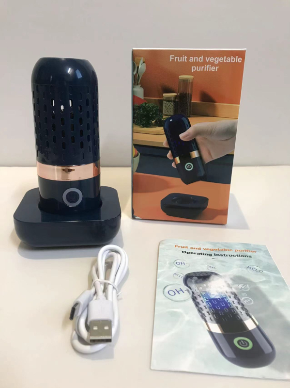 TY-77 Безжично устройство за почистване на плодове и зеленчуци с микрокомпютърно управление, капацитет до 4 л, напрежение 5V, мощност 8W