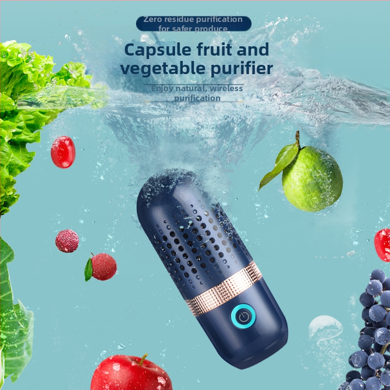 TY-77 Безжично устройство за почистване на плодове и зеленчуци с микрокомпютърно управление, капацитет до 4 л, напрежение 5V, мощност 8W