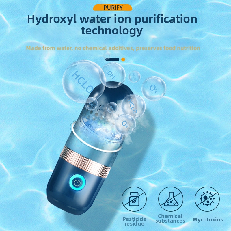 TY-77 Безжично устройство за почистване на плодове и зеленчуци с микрокомпютърно управление, капацитет до 4 л, напрежение 5V, мощност 8W