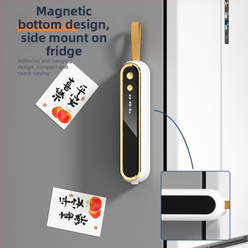 Безжична ръчна вакуумна машина за запечатване на храна у дома — 40W, 7.4V, зареждане, пластмасов корпус, капацитет под 500 мл.