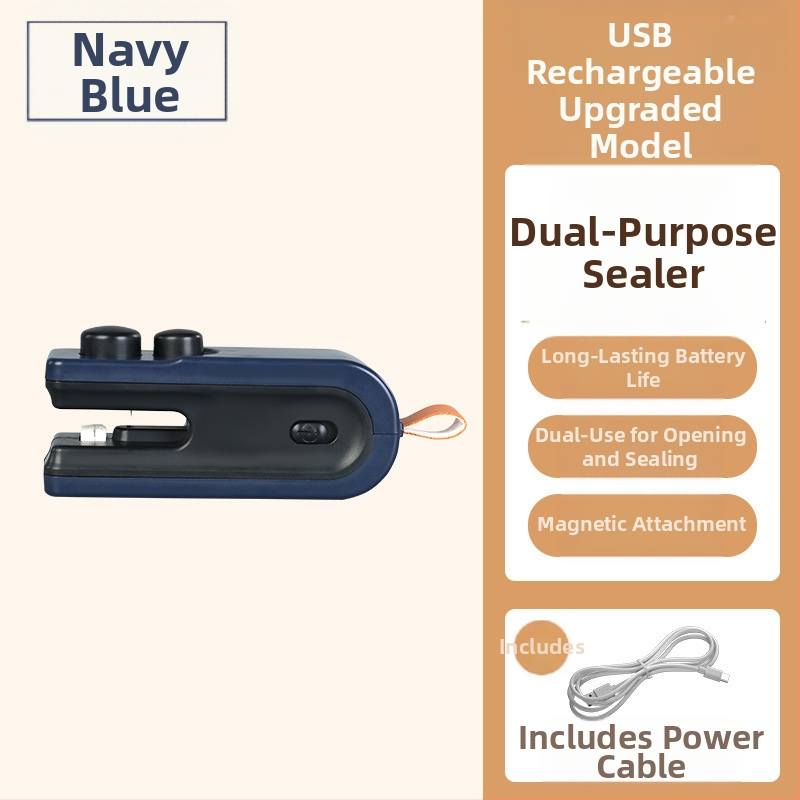Машина за запечатване на пластмасови торбички – мини домашна запечатваща машина – модел YY-0881, 5V