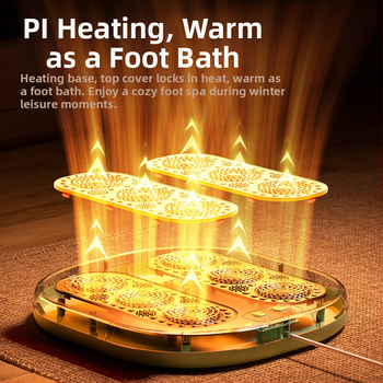 Kojų šildymo masažuoklis - USB maitinimas, 5V/5W, mechaninis veikimas, universalus naudojimas