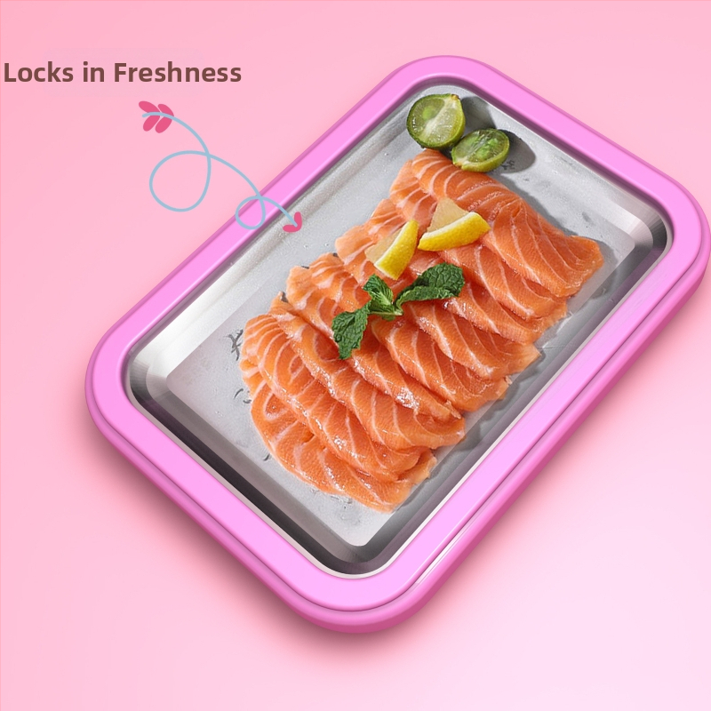 Машина за ледени десерти от неръждаема стомана, правоъгълна, обем 301–500 мл, без електричество, персонализирана обработка