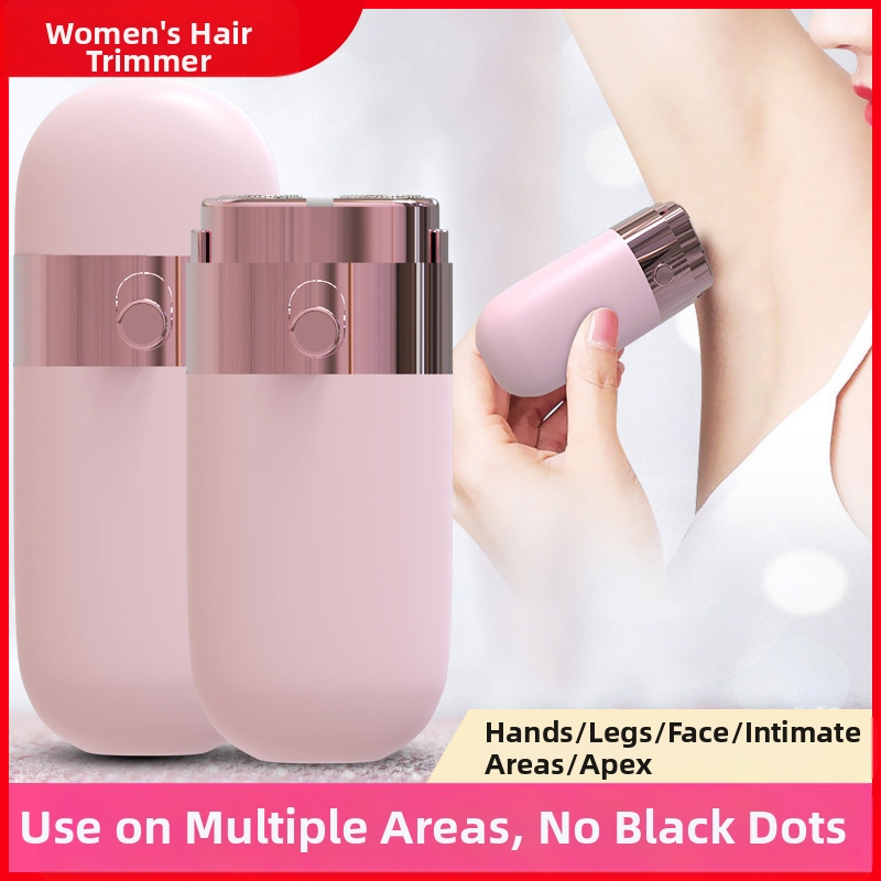 Женски електрически апарат за обезкосмяване със светлина, за цялото тяло, 2 приставки за остриета, USB/електрическо захранване, модел 9103