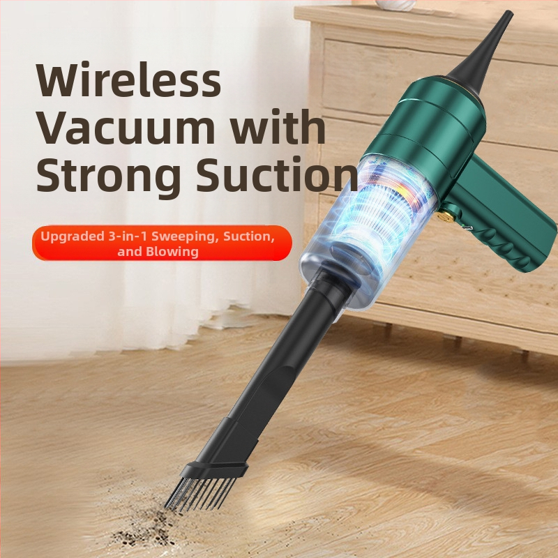 Ръчна автомобилна прахосмукачка, презареждаща се, 14W, всмукване 3100Pa, до 36V