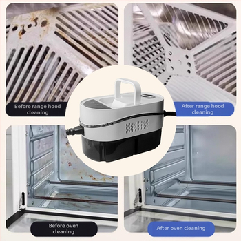 Távirányítós otthoni gőztisztító készülék, 1500 W, 110–220 V, 901 ml kapacitás