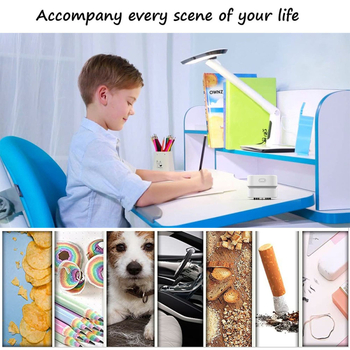 Mini stalinis dulkių siurblys klaviatūrai, belaidis, USB maitinimas, 5W, ciklono antgalis, sausos dulkių talpykla, tylus veikimas