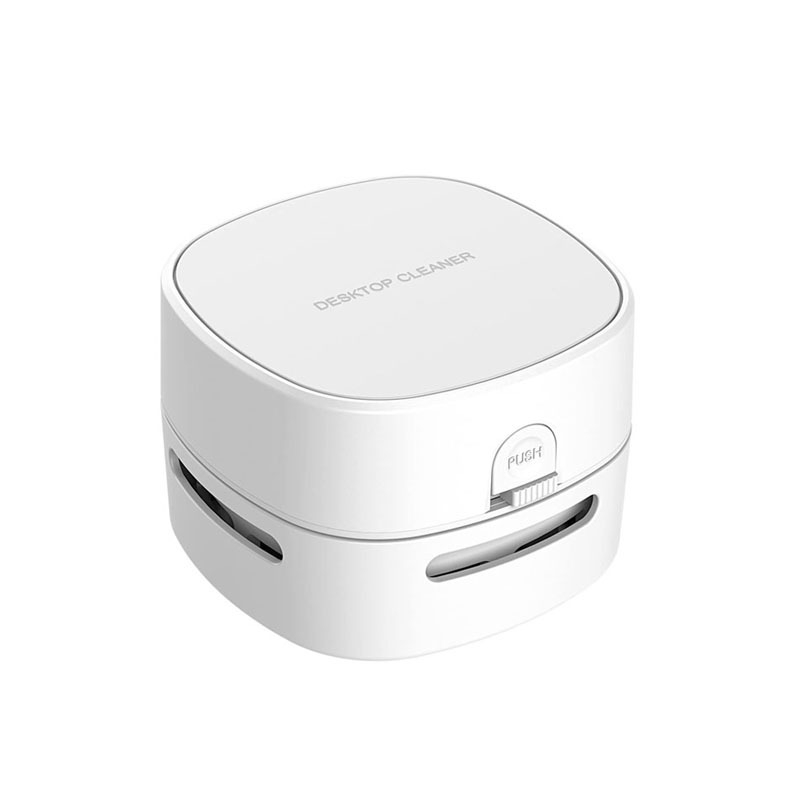 Mini stalinis dulkių siurblys klaviatūrai, belaidis, USB maitinimas, 5W, ciklono antgalis, sausos dulkių talpykla, tylus veikimas