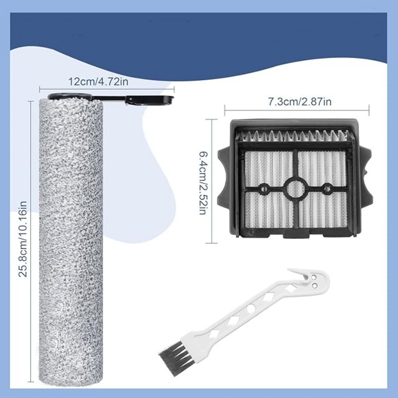 Pribor za Tineco Floor ONE Stretch S6 i Floor ONE Switch S6; kućna upotreba; 101–150 m²; Model: Fuwan pro led c/chorus pro station/booster/wiper series; Potrošni dijelovi za usisavač