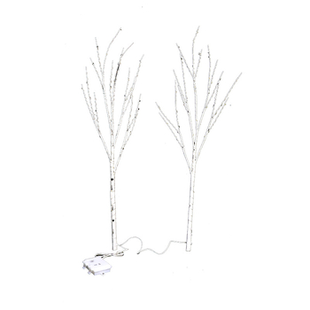 LED лампа във форма на клонка за вътрешна употреба, водоустойчива декоративна лампа с медна тел за вази и DIY спалня/нощна светлина, G5 база, 4.5V, IP44, PVC корпус, живот 9999 ч