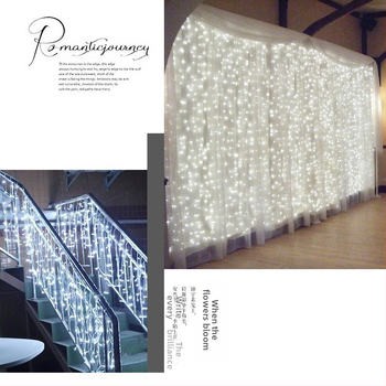 Φωτιστικά κουρτίνας LED εξωτερικού χώρου με ηλιακή ενέργεια, 24V DC χαμηλής τάσης, αδιάβροχα, 200 LED, ρυθμιζόμενα με τηλεχειριστήριο, διάρκεια ζωής 5000 ωρών