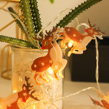 Χριστουγεννιάτικη LED αλυσίδα για γραφείο – 20 LED, 4.5 V, 2000 lm, 2000 K, IP54