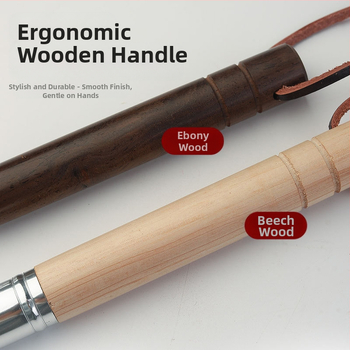 Βούρτσα καθαρισμού μύλου καφέ με ξύλινο χερούλι, τρίχες, μοντέρνο απλό στυλ