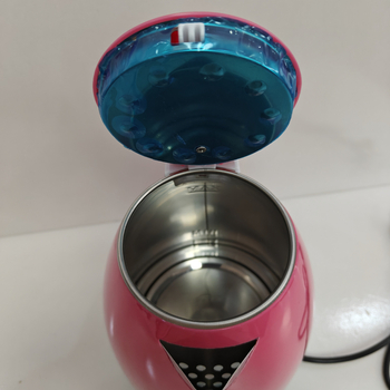 Електрически чайник 1-2 л, 1500-2000 W, електрическо нагряване с тръба, корпус от неръждаема стомана + ABS, база 360°