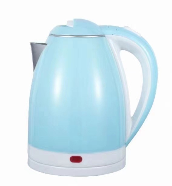 Електрически чайник 1-2 л, 1500-2000 W, електрическо нагряване с тръба, корпус от неръждаема стомана + ABS, база 360°