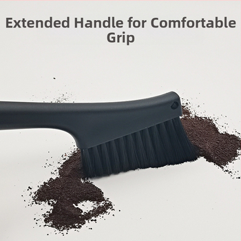 Βούρτσα καθαρισμού μύλου καφέ, διπλής κεφαλής, PET ίνες, μοντέρνος μινιμαλιστικός σχεδιασμός, κατάλληλη για οικογένειες, καφέ, επιχειρήσεις