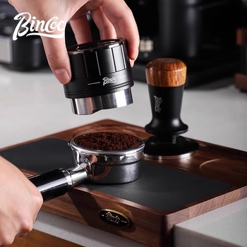 Bincoo Σύγχρονο σετ διανομής καφέ σε σκόνη για εσπρέσο – κράμα αλουμινίου, ανοξείδωτος χάλυβας 304 και γυαλί