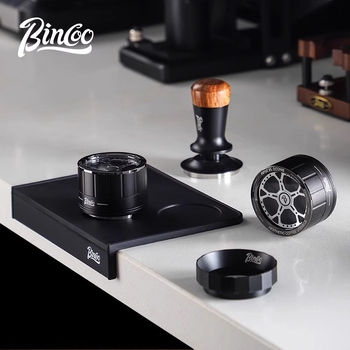 Bincoo Σύγχρονο σετ διανομής καφέ σε σκόνη για εσπρέσο – κράμα αλουμινίου, ανοξείδωτος χάλυβας 304 και γυαλί