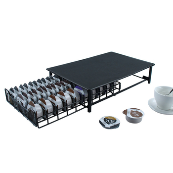 Συρταρωτός δίσκος καψουλών Tassimo για καφέ, μεταλλική κατασκευή από σίδηρο, μοντέρνο και απλό στυλ, κατάλληλο για καφέ, προέλευση Zhejiang Jinhua