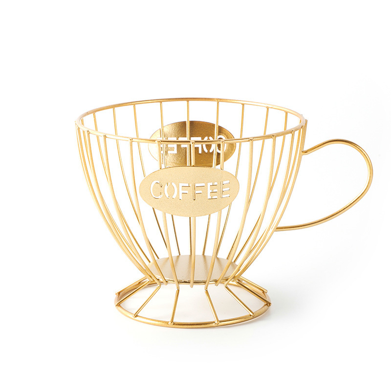 Kalti plieno vaisių krepšelis, Skandinaviško paprasto stiliaus, Hongtu (Brand: Hongtu; Style: Simple; Category: Fruit basket; Time to market: Autumn 2023; Quality: Superior)