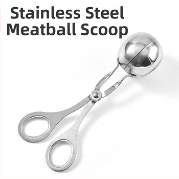 Εργαλείο μορφοποίησης κεφτέδων από ανοξείδωτο χάλυβα 304, για τηγανισμένες μπαλίτσες ψαριού