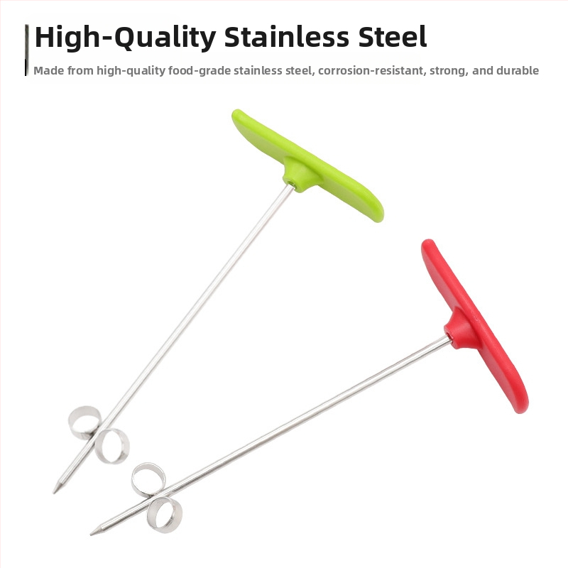 Chef Ji Qixiu Неръждаема стомана + ПП Многофункционален резач за зеленчуци със спирален ролер и резачка за краставица