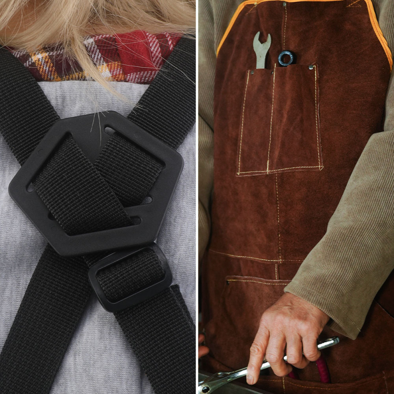 Prijuostė be rankovių, atspari vandeniui, poliesteris