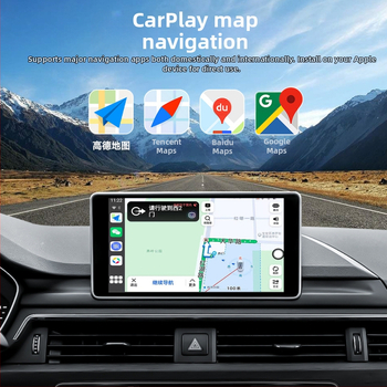 Belaidės CarPlay adapteris su belaidžiu Android Auto navigacijai automobiliuose (Svoris: 70 g; Medžiaga: Plastikas; Modelio numeris: AB019; Prekės ženklas: Thunder code; Suderinamas su 98% automobilių modelių)
