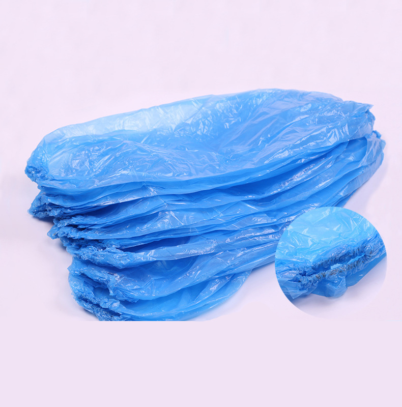 Еднократни протекторни ръкави за кухнята - водоустойчиви и маслоустойчиви, пластмаса (PET/Полиестер), за възрастни