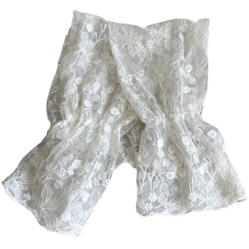 Nėrinių rankovės apsaugai nuo saulės – laisvo kirpimo moterims, prekės ženklas Taro shun, pagrindinė medžiaga: nėriniai, pagrindinio audinio dalis 31–50%