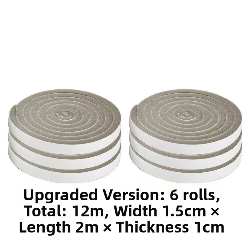 Уплътнителна лента за пролука между врати — против течове, ветроустойчива и шумоизолационна, стил Нов китайски стил