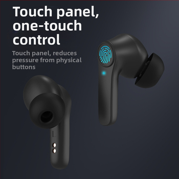 Bezmaks Bluetooth austiņas B11 ar ANC, IPX4, Bluetooth 5.0, stereo, līdz 4 stundām darbības laiks