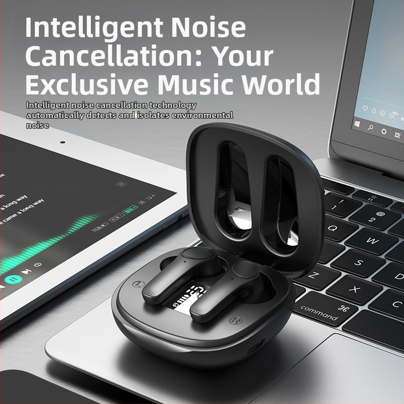 Bezdrôtové Bluetooth slúchadlá B11 s ANC, IPX4, Bluetooth 5.0, stereo, až 4 hodiny prevádzky