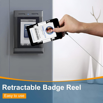 Θήκη καρτών ABS με αναδιπλούμενο μηχανισμό και αγκράφα