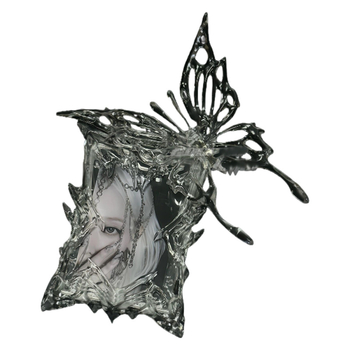 Държач за карти с пеперуден дизайн за ученици – айдол фен тематика, пластмасов, без лого, без персонализация, държач за снимки