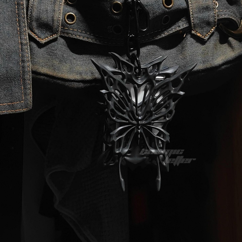 Държач за карти с пеперуден дизайн за ученици – айдол фен тематика, пластмасов, без лого, без персонализация, държач за снимки