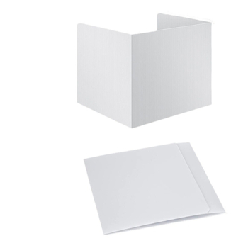 PP galda privātuma starpsiena biroja lietošanai, ūdensizturīga un viegli tīrāma, pielāgojama