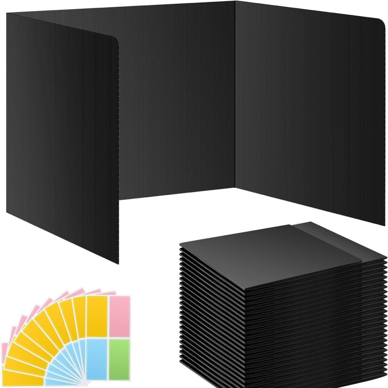 PP galda privātuma starpsiena biroja lietošanai, ūdensizturīga un viegli tīrāma, pielāgojama