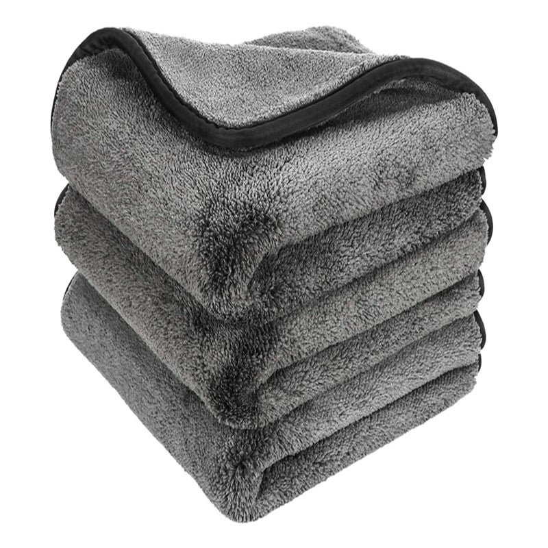 Coral fleece autómosó törölköző, kétoldalas, nedvszívó, 1200 gsm