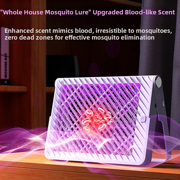 Ηλεκτρικός εξοντωτής κουνουπιών με επαναφορτιζόμενο USB, LED φωτισμό, ενσωματωμένη μπαταρία, αυτονομία 1–3 ώρες, χρόνος φόρτισης 3 ώρες · Παγίδα κουνουπιών με φωτεινό κύμα + έλεγχος ηλεκτρικού χτυπήματος