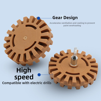 Πνευματικός τροχός αφαίρεσης καουτσούκ για γυάλισμα ελαστικών αυτοκινήτων – καουτσούκ, μάρκα Record Work