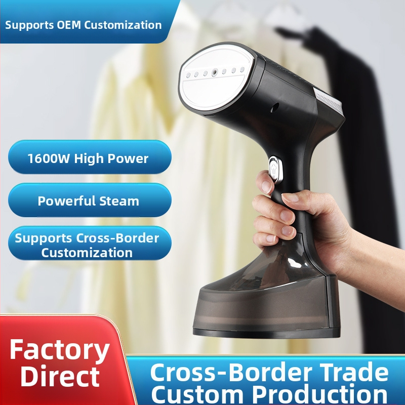 Drēbju tvaika gludināšanas iekārta – 1600W, AC barošana, spriegums 111–240V, tilpums <0,8 L