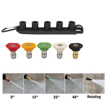 Augstas spiediena tīrīšanas pistole ar 1/4 ātru savienojumu, nylon korpuss, 2600 psi/180 bar, izsmidzināšanas attālums 5 m, svars 0,5 kg, TUTU