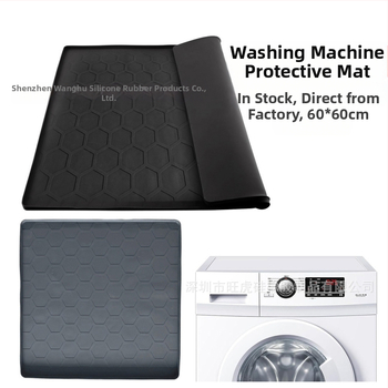 Szilikon alátét hűtőhöz és mosógéphez – négyszögletes, por- és karcolásálló, szivárgásmentes, konyhai használatra, testreszabás elérhető