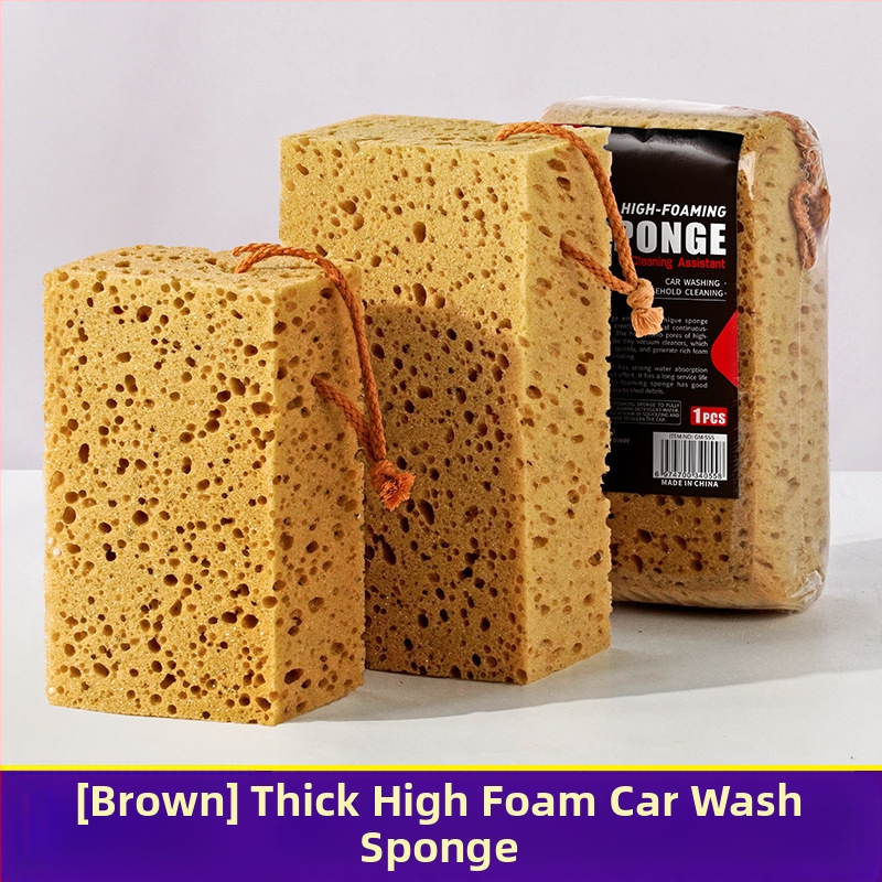 Meiluo Jie Sutręšta didelė putų plovimo kempinė automobiliams – didelis medaus šerdes formos kempinė iš jūros dumbliai, auto valymui