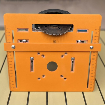 Drvena baza ploča s mjernom skalom i laserskim vodilom, Bakelitni rezni dodatak